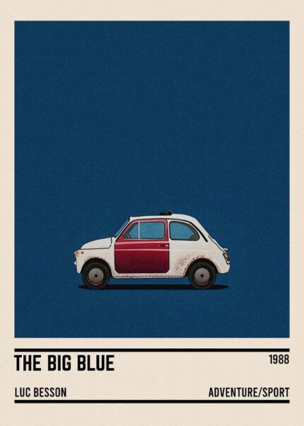 The Big Blue Car Movie Poster