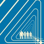 The Fanastic Four First Steps Minimalistic Graphic 4 Theatrical Poster