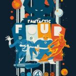 The Fantastic Four First Steps Tiki Retro Style