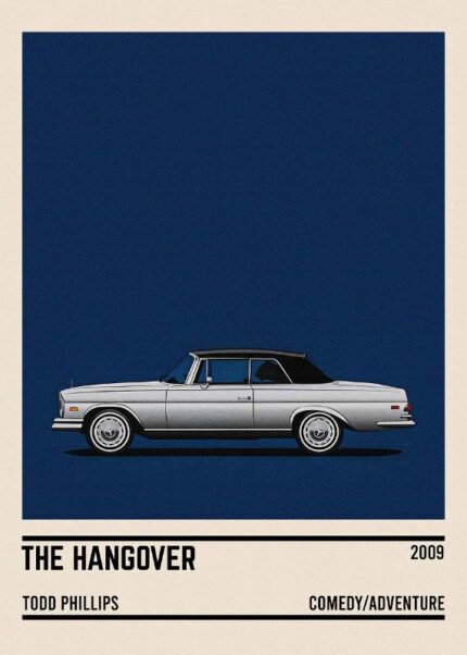 The Hangover Movie Car Poster