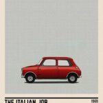 The Italian Job Car Movie Poster