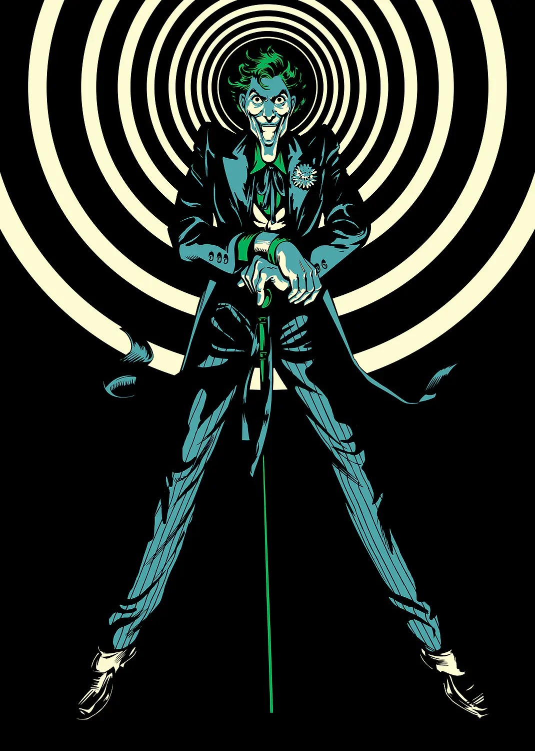 The Joker's Hypnotic Grin