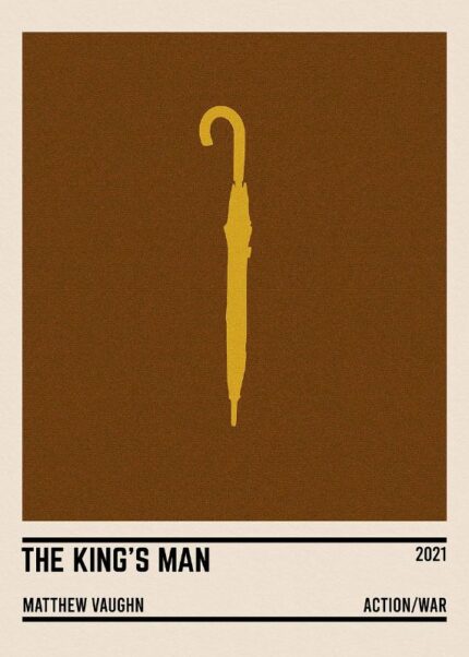 The Kings Man Minimalist Poster