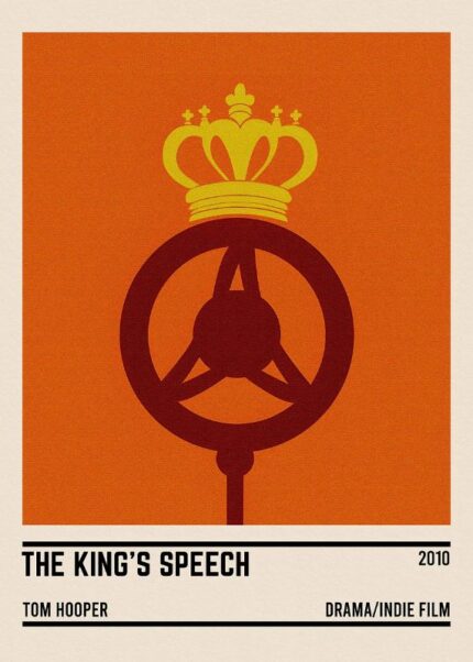 The Kings Speech Minimal Poster