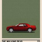 The Walking Dead Car Poster