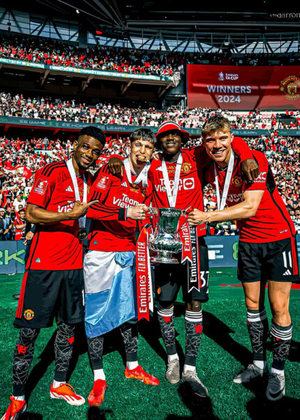 The Winners FA Cup Football Poster