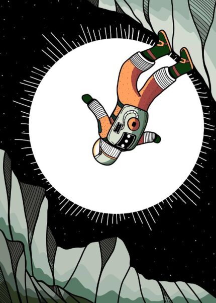 The Asteroid Explorer Poster