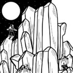 The Astronaut Climb Poster