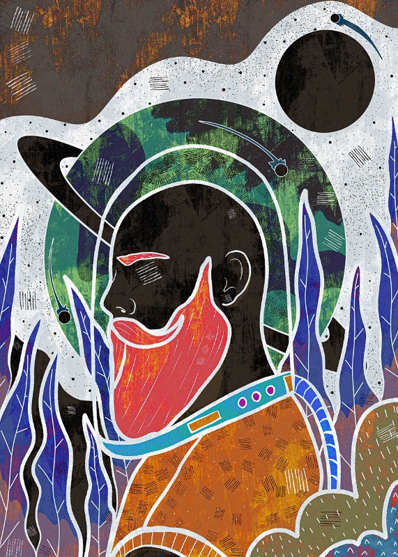 The Bearded Traveller Poster