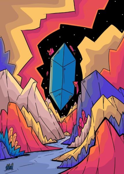 The Giant Crystal Poster