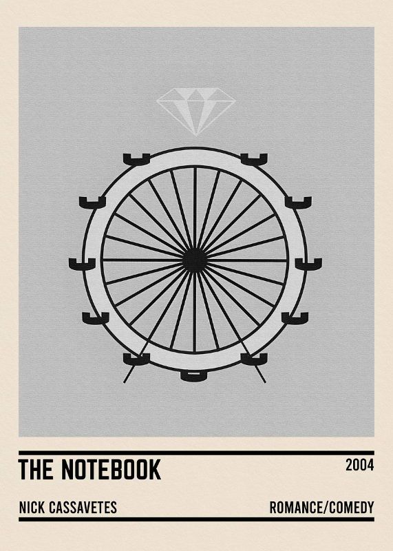 The Notebook Minimalist Poster