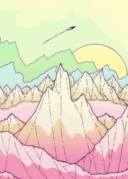 The Pale Hue Lands Poster