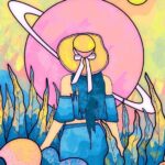 The Space Girl Poster