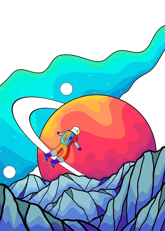 The Space Jump Poster