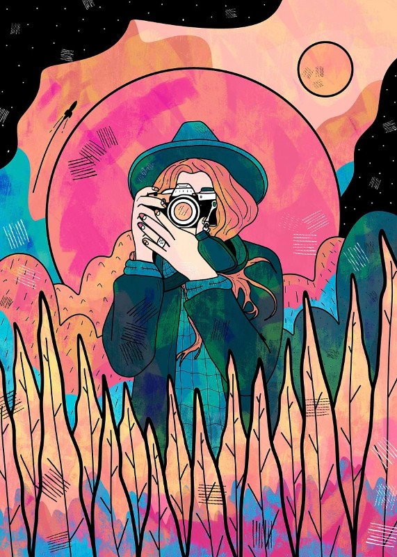 The Space Photographer Poster