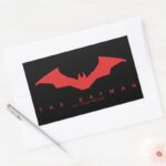 The Batman Bat Logo Rectangular Sticker