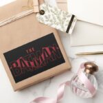 The Batman Bat Overlaid Logo Rectangular Sticker