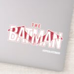 The Batman Bat Overlaid Logo Sticker