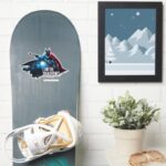 The Batman Character Graphic I Am The Shadows Sticker