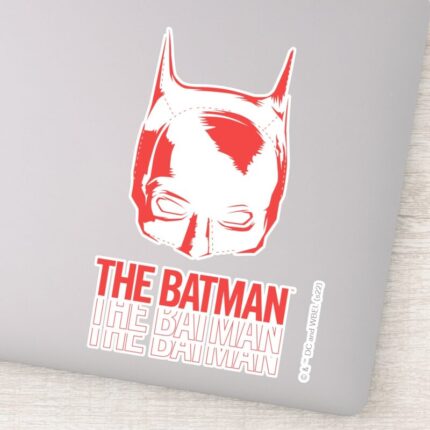 The Batman Cowl Logo Sticker