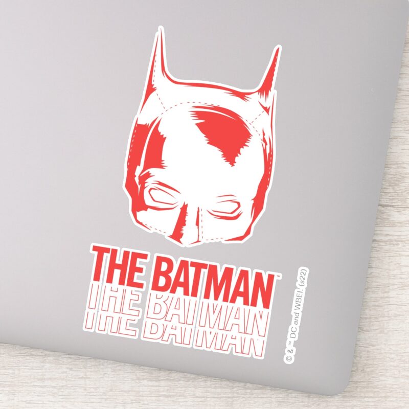 The Batman Cowl Logo Sticker The Batman Cowl Logo Sticker