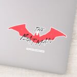 The Batman Handwritten Bat Logo Sticker