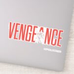 The Batman Vengeance Silhouette Sticker