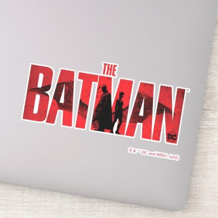 The Batman Catwoman Logo Sticker