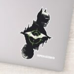 The Batman The Riddler Dual Character Graphic Sticker