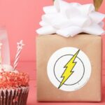 The Flash Lightning Bolt Classic Round Sticker