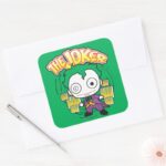 The Joker Mini Square Sticker