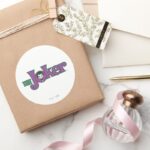 The Joker Logo Classic Round Sticker