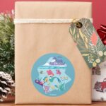 The Little Mermaid Friends Classic Round Sticker