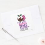 The Most Wonderful Time Square Sticker