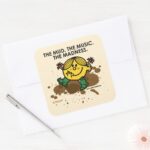 The Mud The Music The Madness Square Sticker