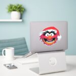 The Muppets Christmas Animal Face Sticker