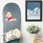 The Muppets Miss Piggy Santa Claus Sticker