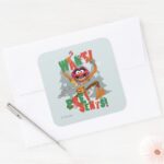 The Muppets Want Presents Square Sticker