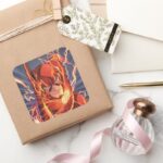 The New 52 The Flash 1 Square Sticker