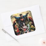 The New 52 Cover 1 Finch Variant Square Sticker