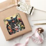 The New 52 Cover 1 Finch Variant Square Sticker