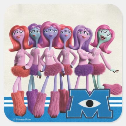 The PNKs 2 Square Sticker