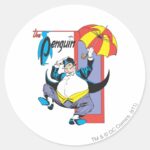 The Penguin 2 Classic Round Sticker