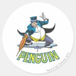 The Penguin Classic Round Sticker
