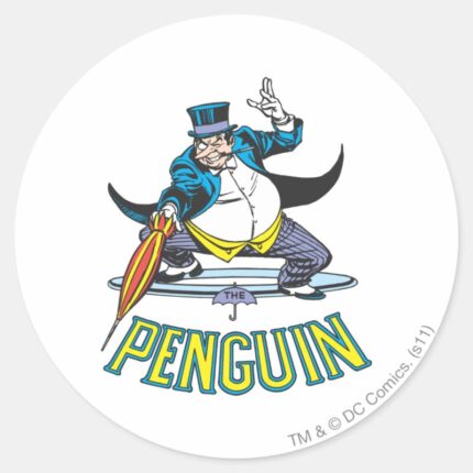 The Penguin Classic Round Sticker