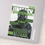 The Riddler Unmask The Truth Sticker