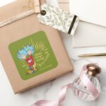 Thing One Thing Two Happy Things Giving Square Sticker