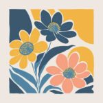 Three Floral Flowers Poster