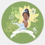 Tiana Cooking Up A Dream Classic Round Sticker