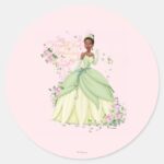 Tiana Fairy Tale Dreams Classic Round Sticker